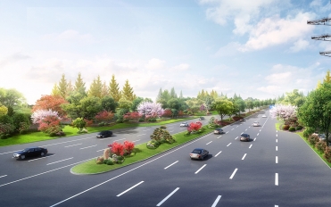 南湖大道沿線(xiàn)景觀(guān)提升工程